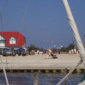 Fewo 07 'Eismöwe' mit Blick auf Salzhaff und Ostsee