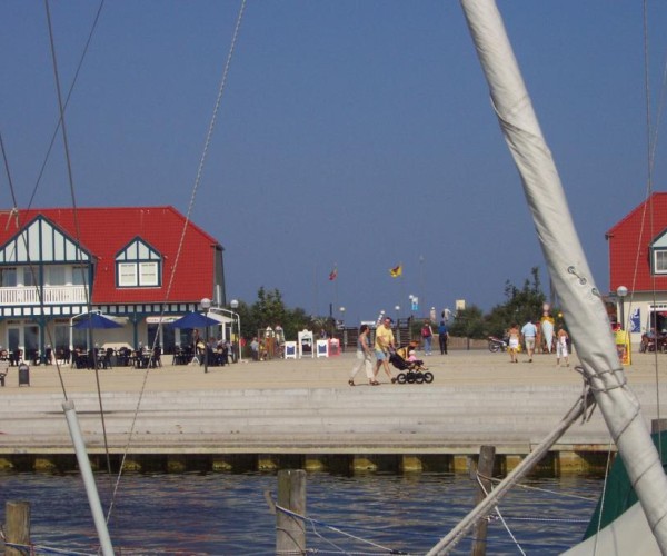 Fewo 07 'Eismöwe' mit Blick auf Salzhaff und Ostsee